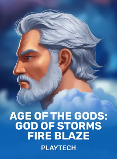 Age of the Gods: God of Storms Fire Blaze (PlayTech) oyununun şəkli