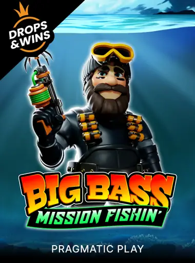 Big Bass Mission Fishin' (Pragmatic Play) oyununun şəkli
